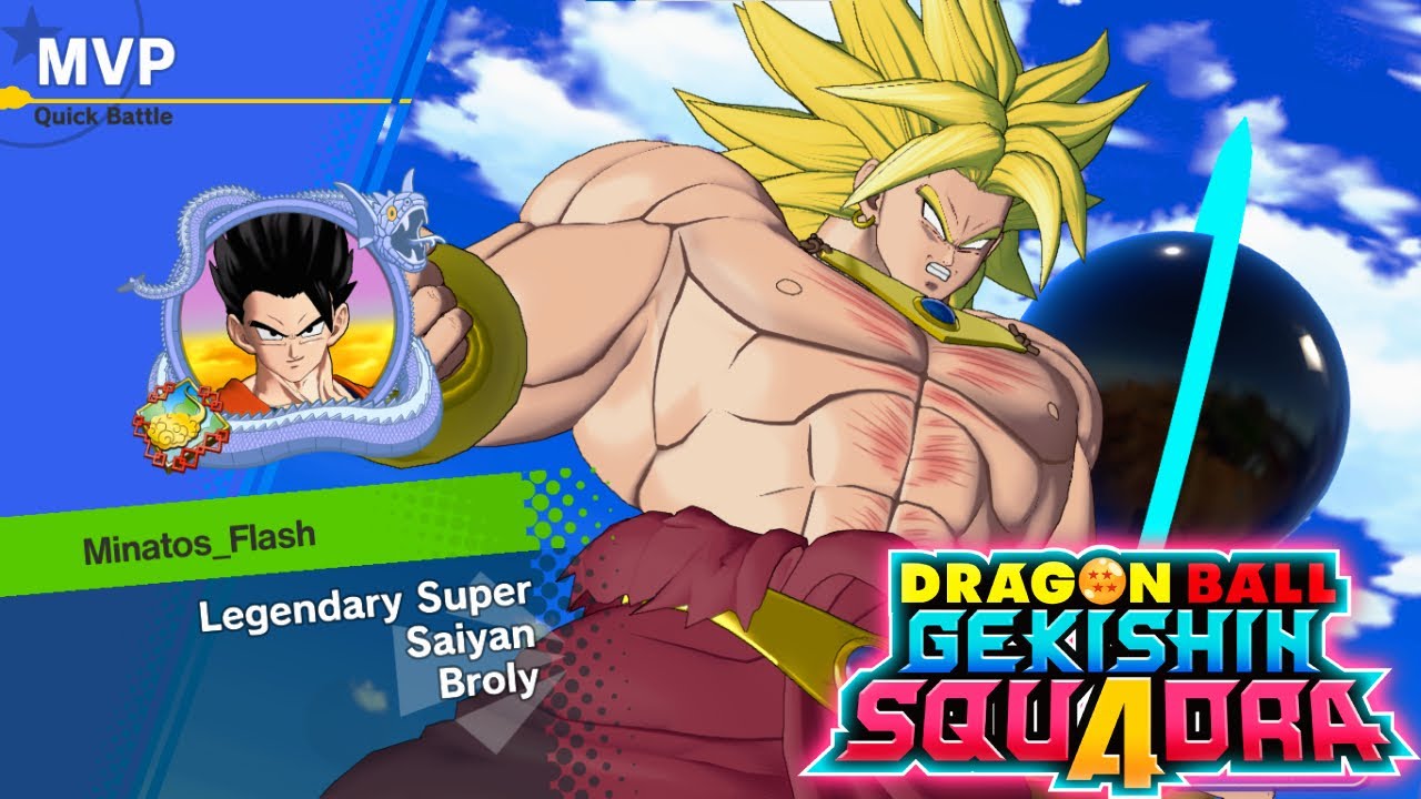 NEW DPS KING??? Z Broly In Gekishin Squadra (First Matches)
