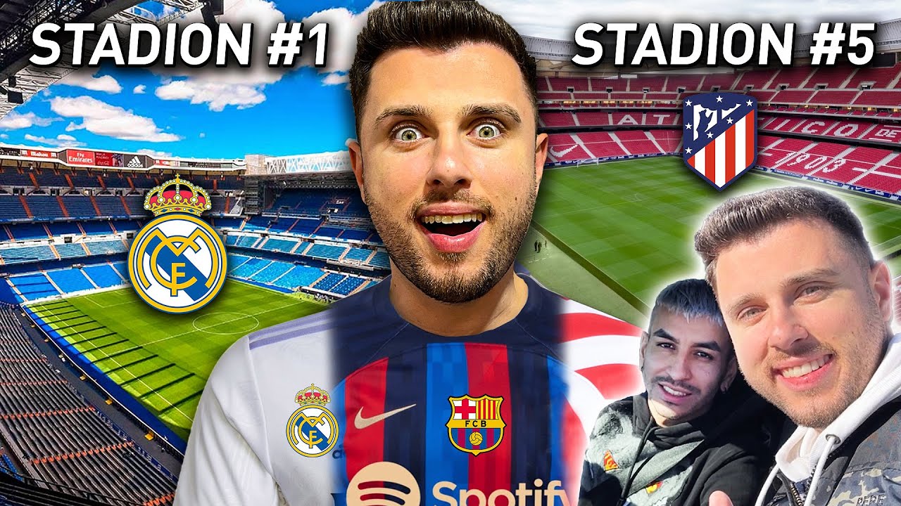 VIZITEZ 5 STADIOANE DIN LA LIGA ÎN 24 DE ORE!! M-AM ÎNTÂLNIT CU JUCATORII!