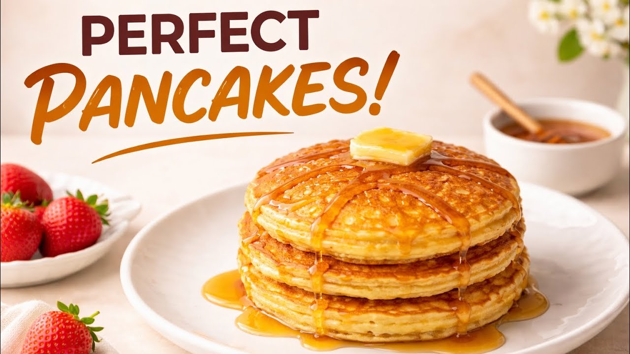 Perfect Fluffy Pancake Recipe| No egg, No yeast ||Easy Breakfast at Home
