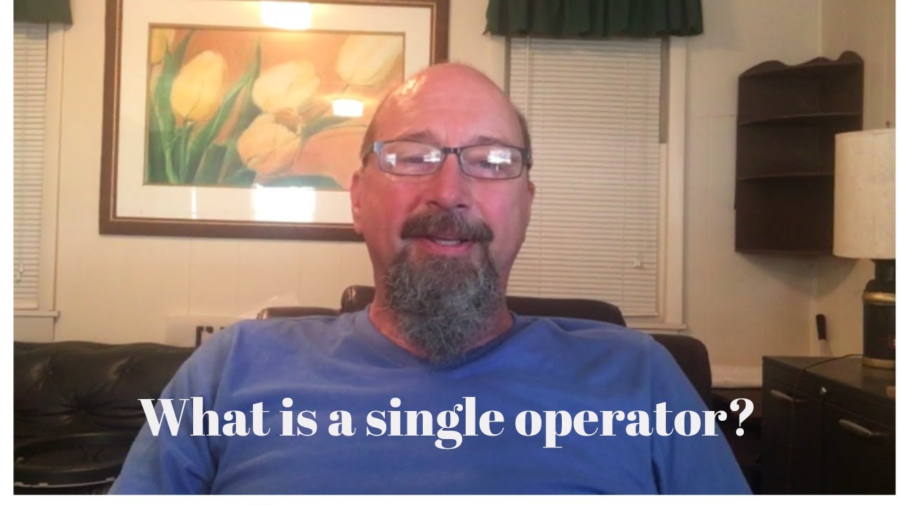 What is a single operator contractor exactly?