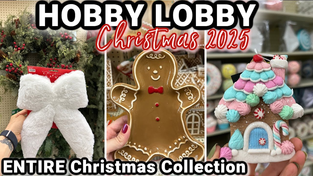 NEW! ULTIMATE CHRISTMAS SHOP WITH ME AT HOBBY LOBBY 2025 MARATHON