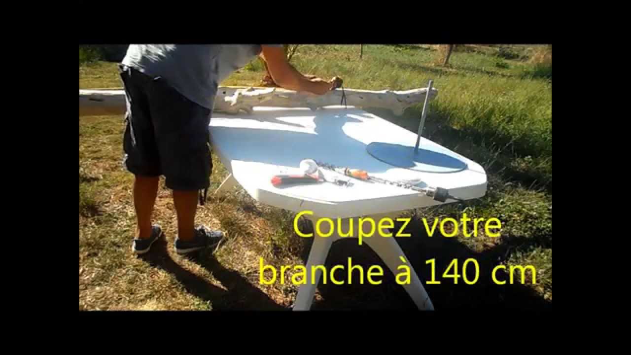Comment fabriquer un lampadaire en bois flotté - Les bois flottés de Sophie