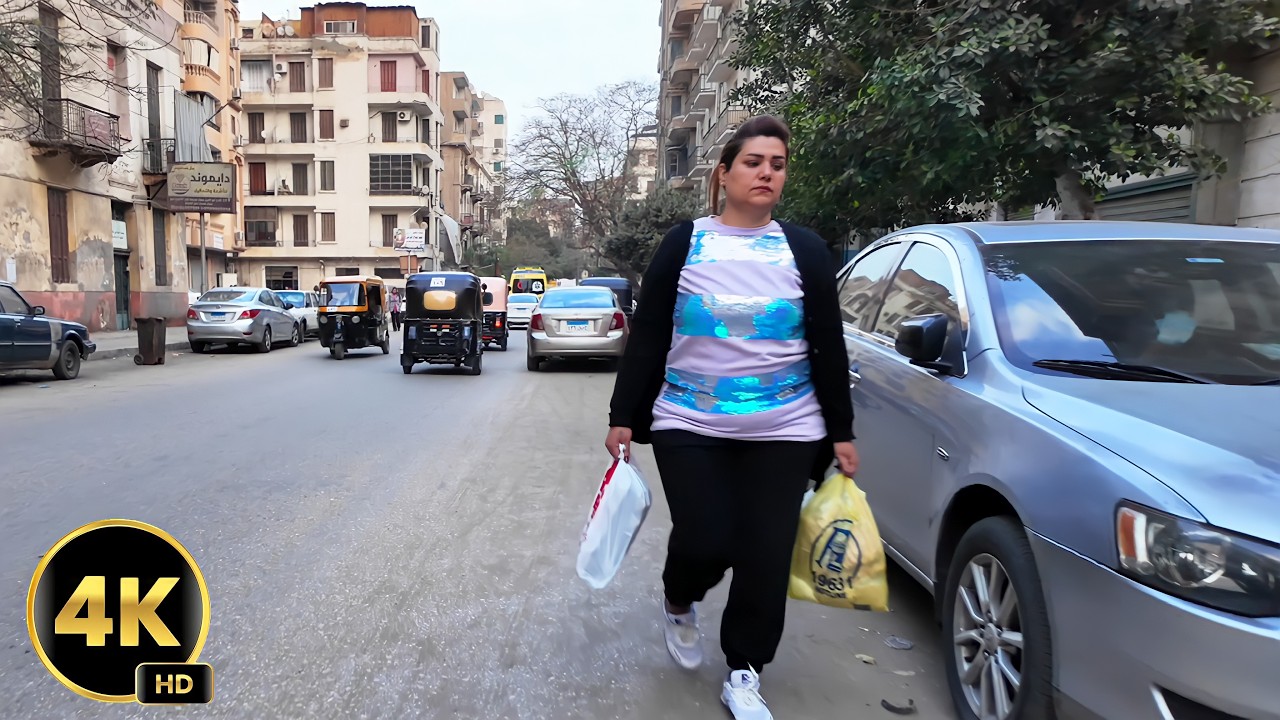 بين الحواري الجانبية في شبرا مصر الحياة الحقيقية | جولة سير على الاقدام