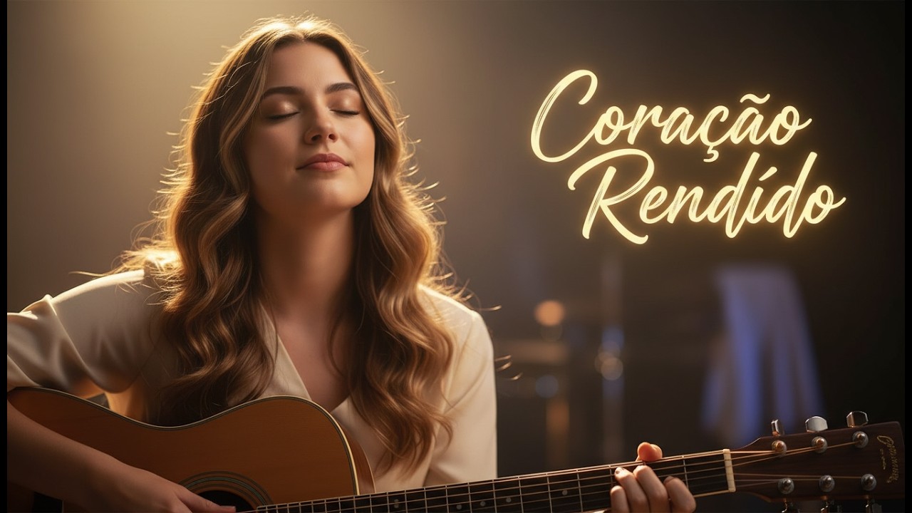 Coração Rendído – Louvor Intimista com Violão | Zoe Rocha