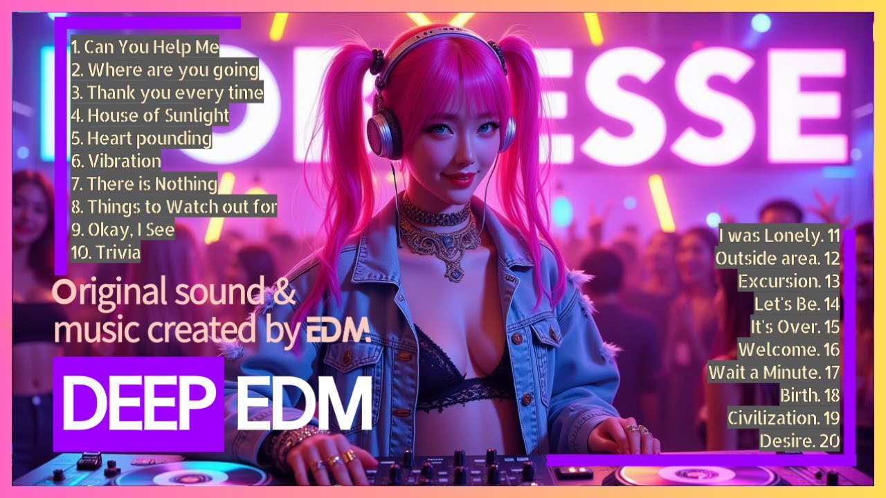 Глубокая EDM музыка 🔥 Прогрессивная музыка 🔥 EDM Bass Boosted Music Mix