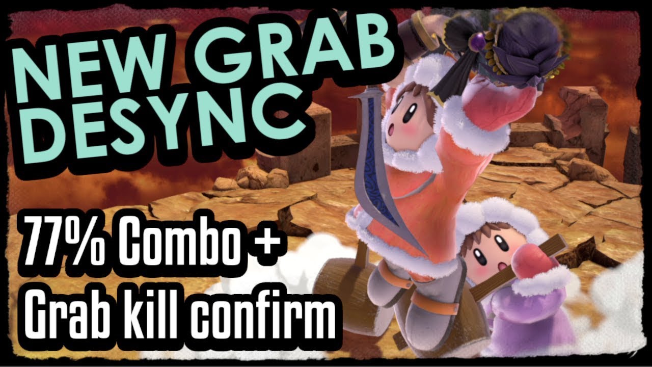 New Grab Desync - SSBU Ice Climbers (Outdated, update in description)
