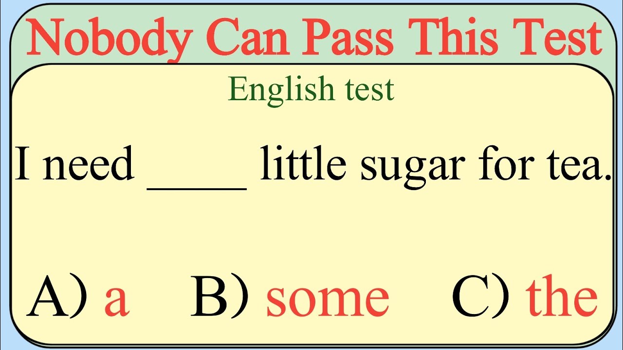 Mixed English Grammar Challenge|⭐ Only Smart People Get Right!
