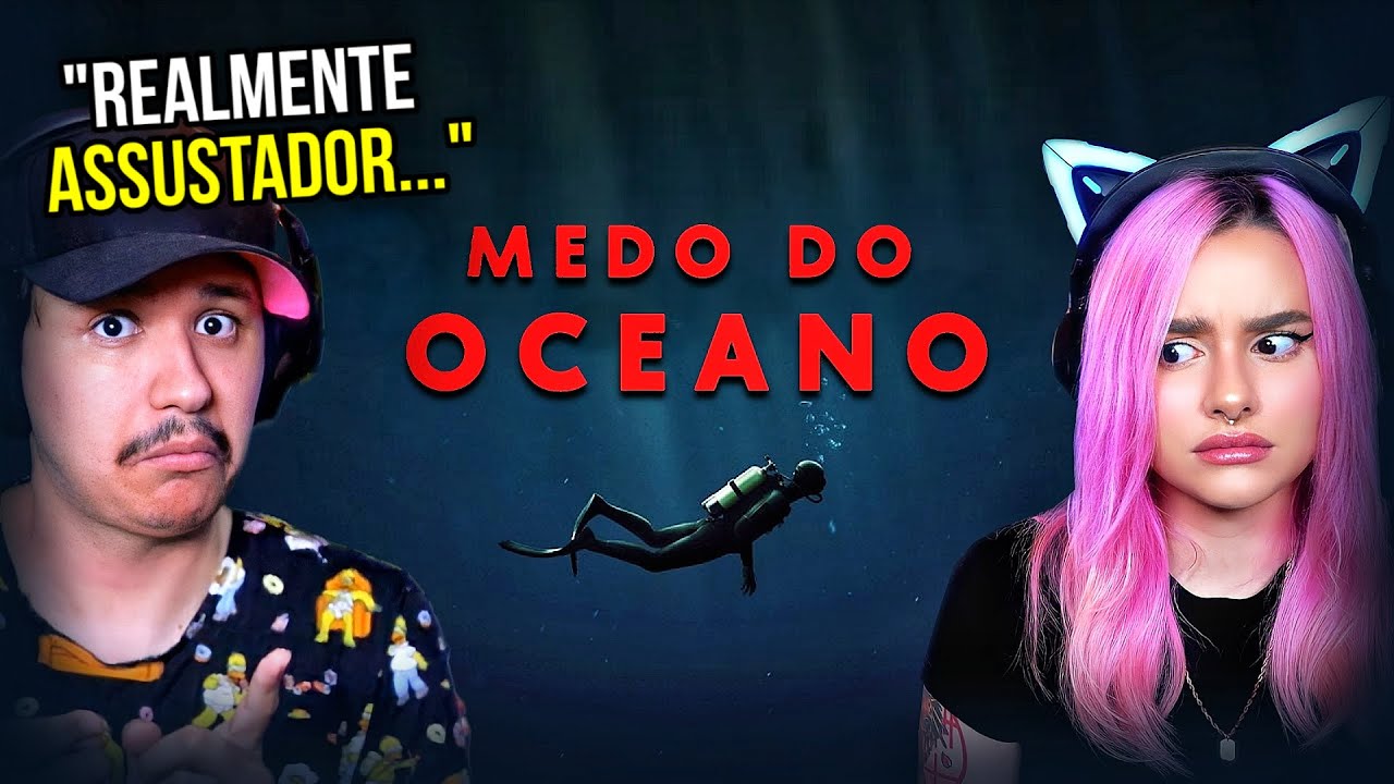 É mais assustador do que parece! Medo do oceano… | React Fyori