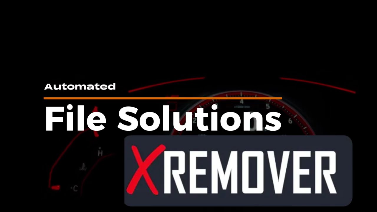 XRemover Automated Solutions from IECUTool