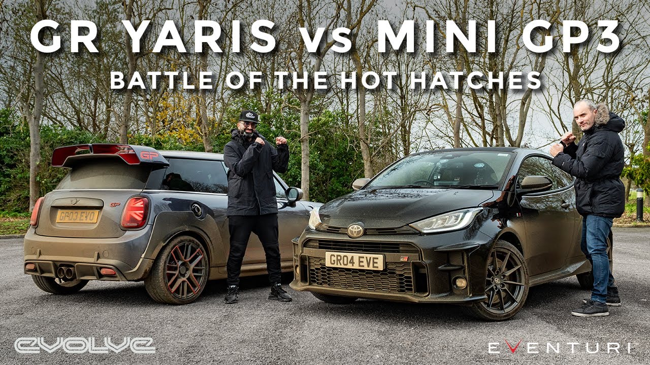 Toyota GR Yaris vs F56 Mini GP3 - The Hot Hatch Battle of 2020 with @JoeAchilles1