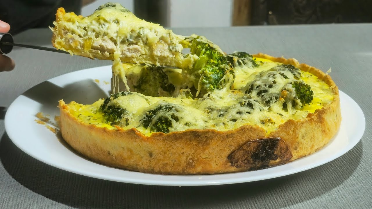 TARTA CROCANTE | BROCOLI CON QUESO RIQUISIMOS