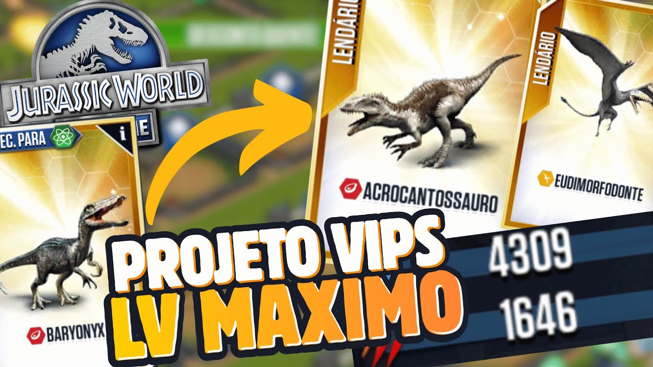 O PROJETO MAIS RAPIDO E INSANO DE TODOS, VIPS ABSURDOS DE FORTES Jurassic World the Game