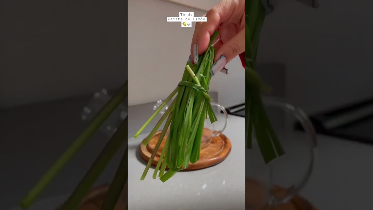 T&eacute; de Zacate Lim&oacute;n 🫖🍯 #infusions #recetasdelaabuela #recetas #bebidassaludables #rancho #hotdrink