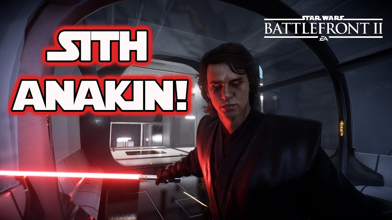 Sith Anakin Mod! Battlefront II PC - Heroes vs Villains (1440p Ultra - 60FPS - No HUD)