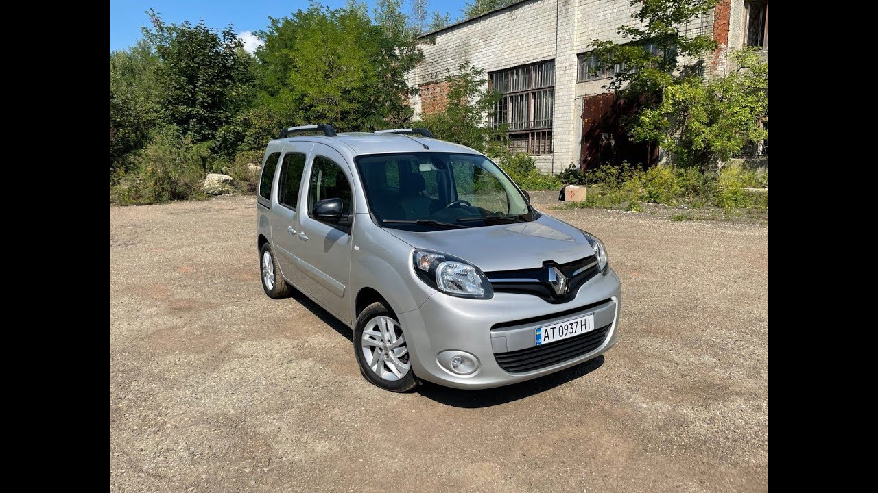 Огляд Renault Kangoo II 1.5 DCI 2017 року з Бельгії Пробіг 174 тис.,км. Рено Кенго Пасажир