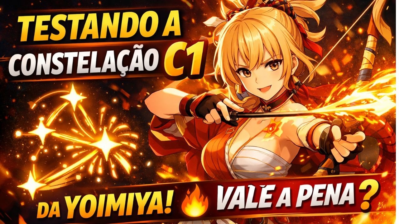 TESTANDO A CONSTELAÇÃO C1 DA YOIMIYA 🔥 VALE A PENA?