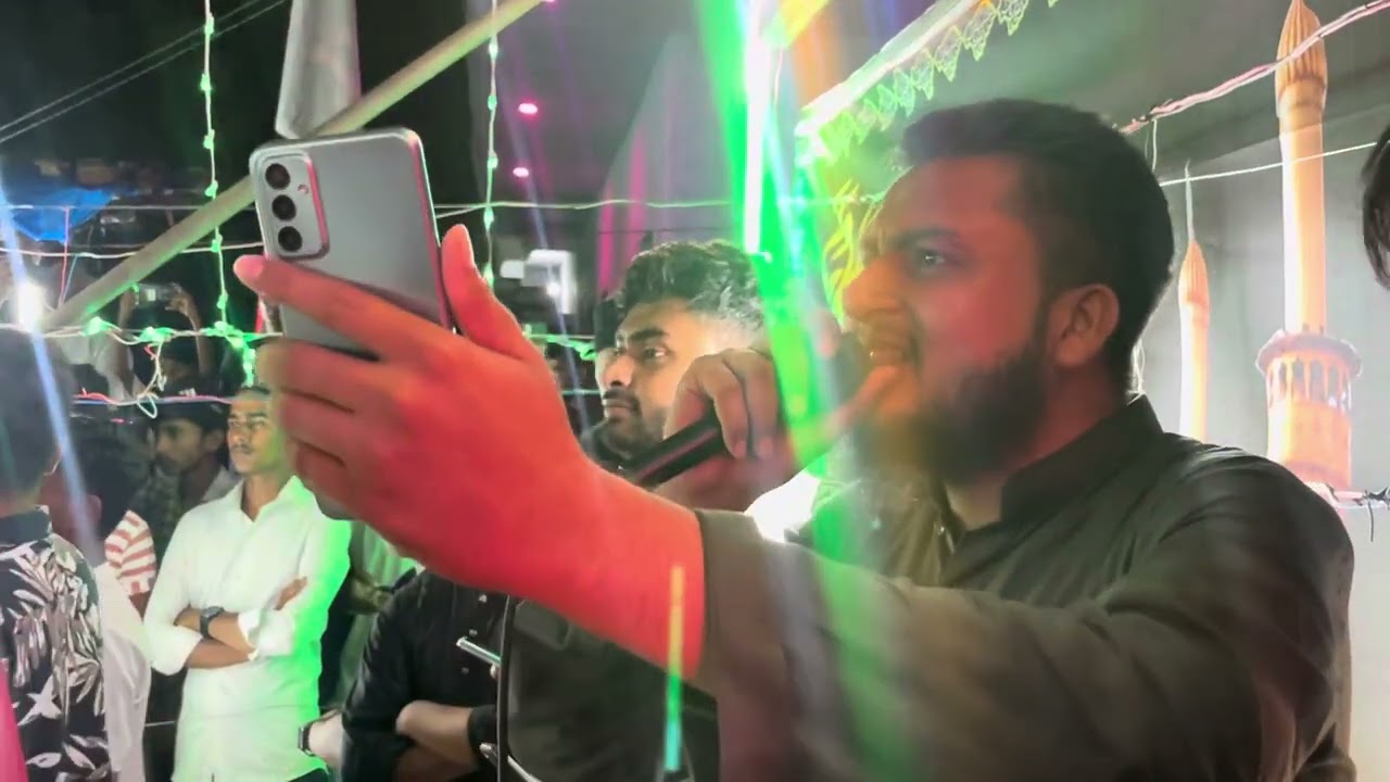 Anjuman e hussaini nindoora. 9vi harraiyabag. Nohakhn sonu mama. Noha: hussain zindabad  🙌🏻🫀🙌🏻