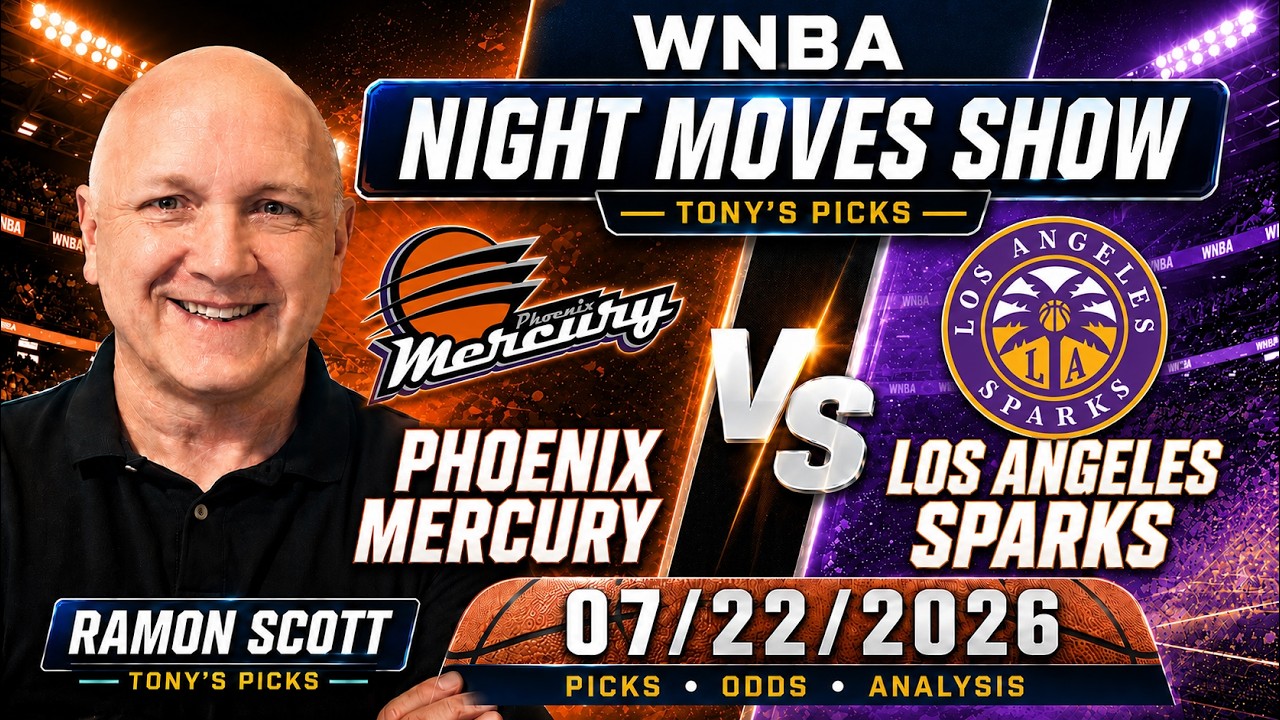 Mercury против Sparks: ставки и прогнозы на WNBA, 22.07.26 | Шоу Night Moves