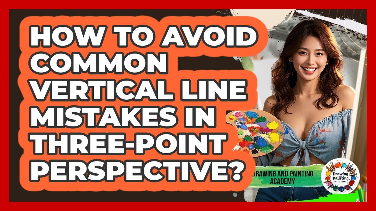 How To Avoid Common Vertical Line Mistakes In Three-point Perspective?