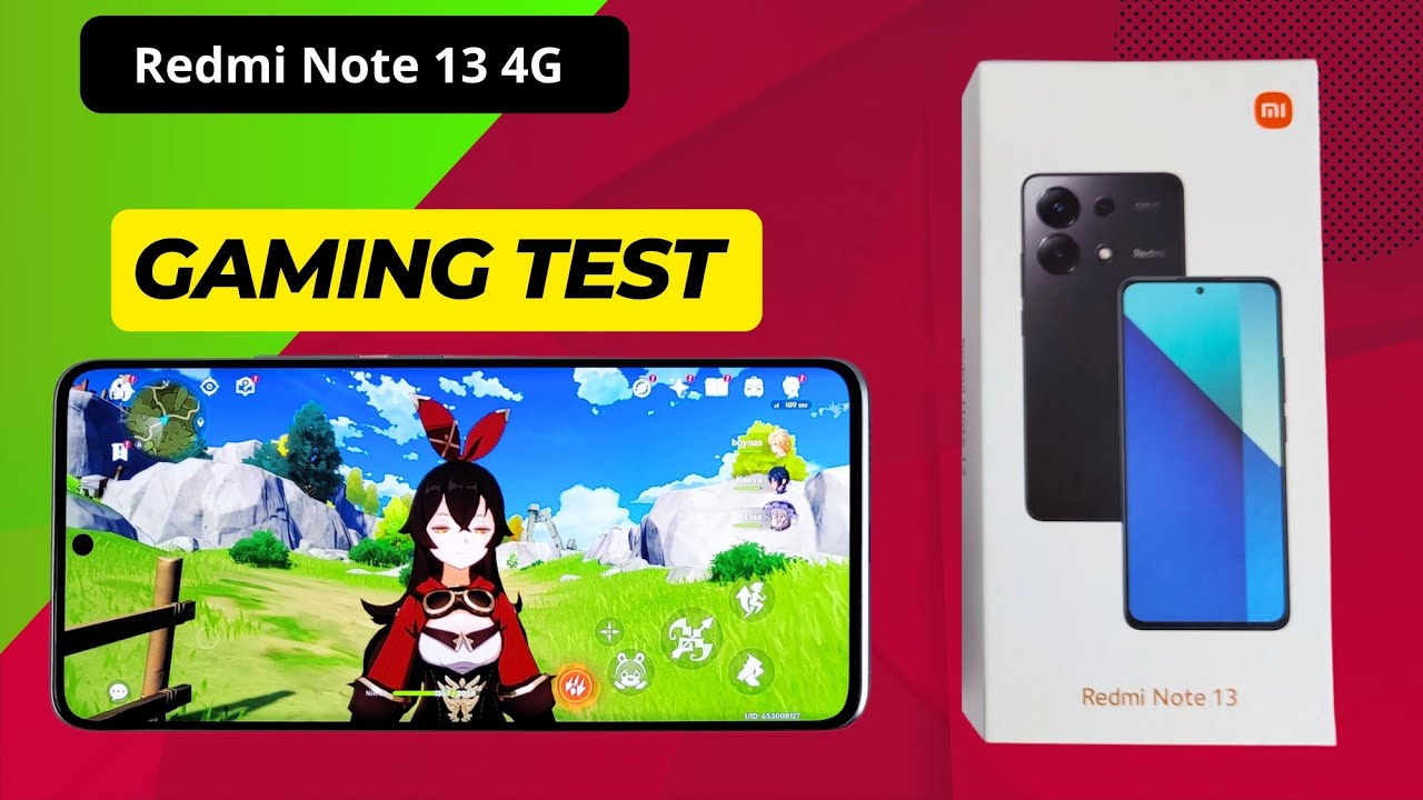 Тест игр Redmi Note 13 4G