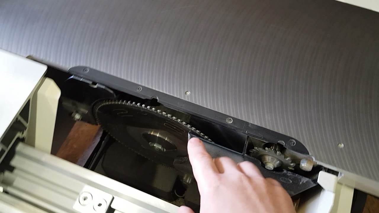 Holzkraft Minimax SCM SC 2C sliding table saw / Kleinformatkreissäge. Part-2. Motor assembly.