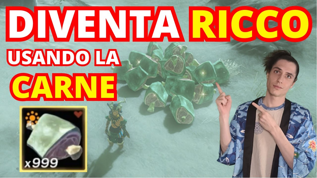 Il Modo PIU' FACILE per fare RUPIE su Zelda: Tears of the Kingdom