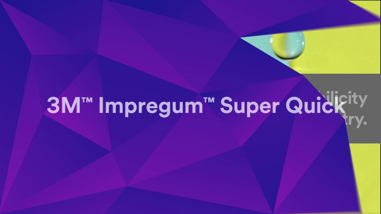 3M Impregum Super Quick Hydrophilicity Comparison