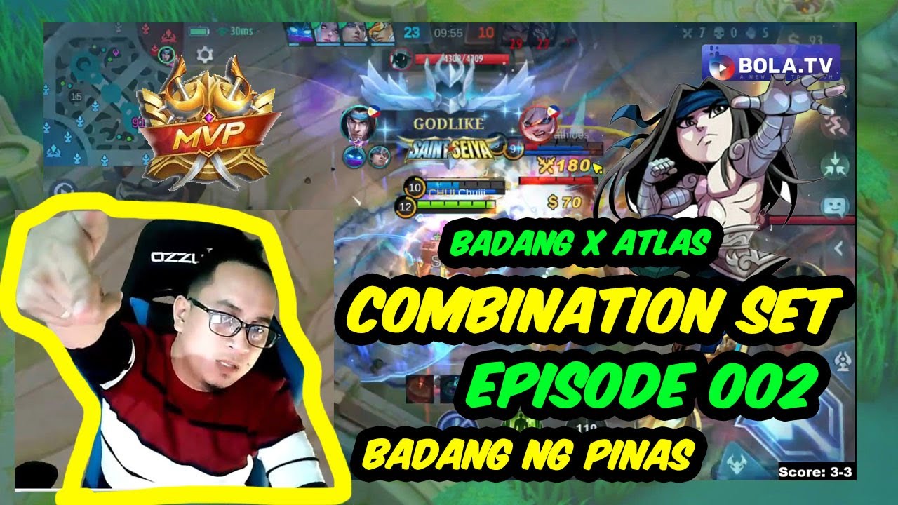 Badang + Atlas Combination | Badang ng Pinas | Episode 002 | Top Global Badang | MLBB