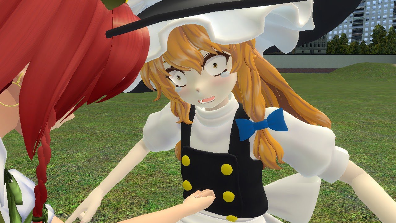 Marisa Roasts Meiling【Touhou Gmod】
