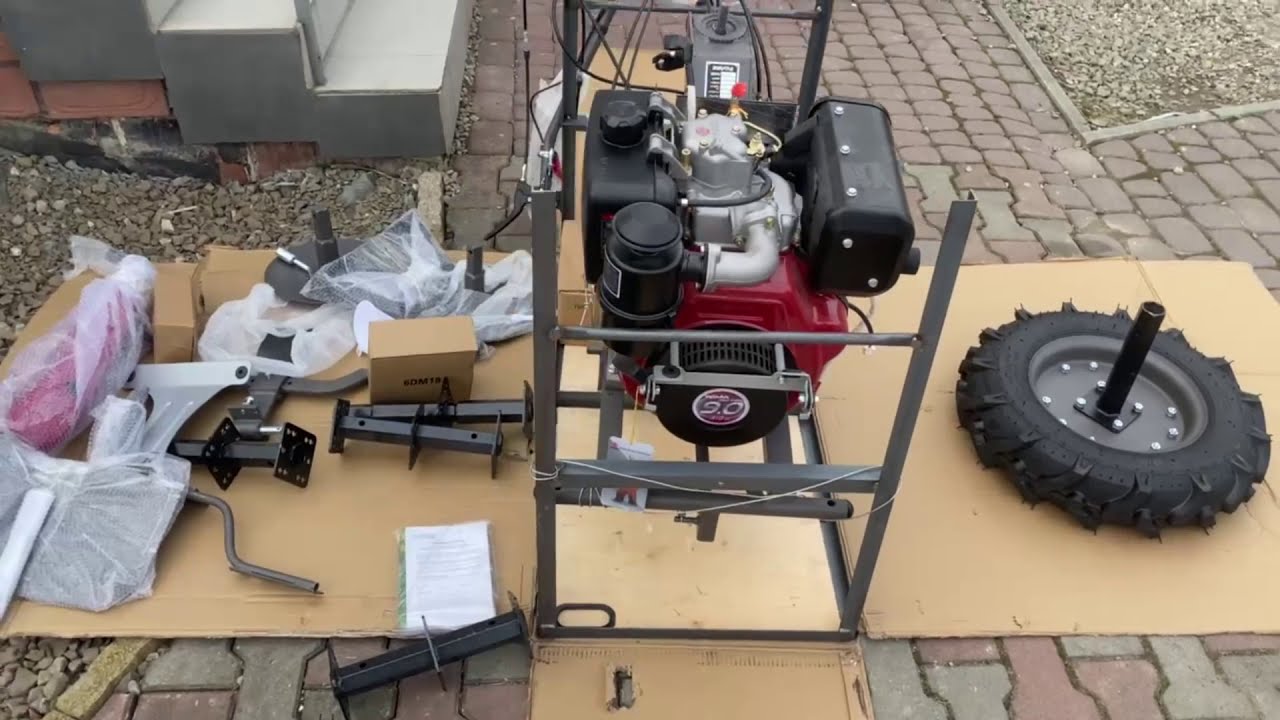 😉Installation and a few words about WEIMA WM1100BE-6 DELUXE Diesel 6-speed PTO💪