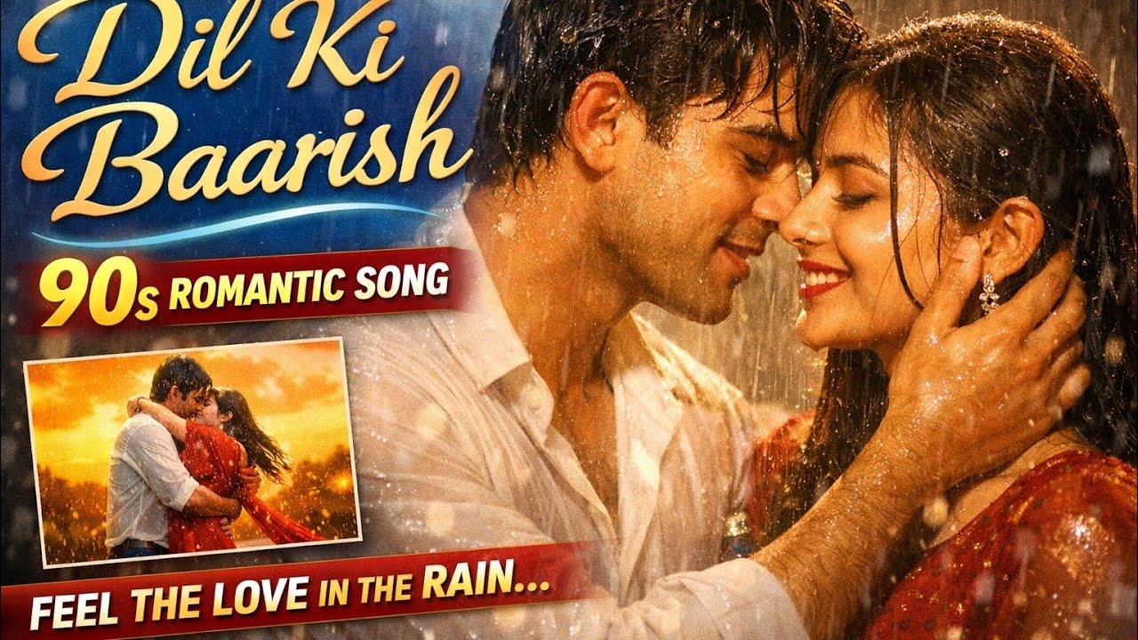 Dil Ki Baarish 🌧️ | 90’s Bollywood Romantic Song | Kumar Sanu Vibes | New Hindi Love Song 2026