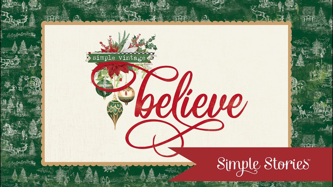 Simple Vintage Believe Collection