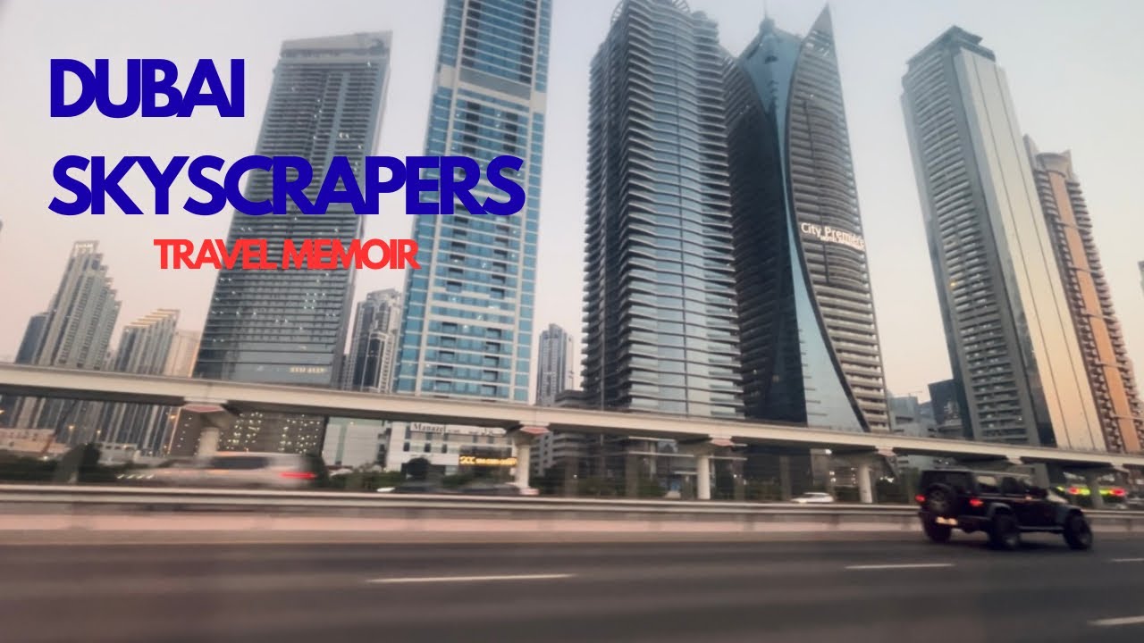 Driving Through Dubai Skyscrapers 🏙️