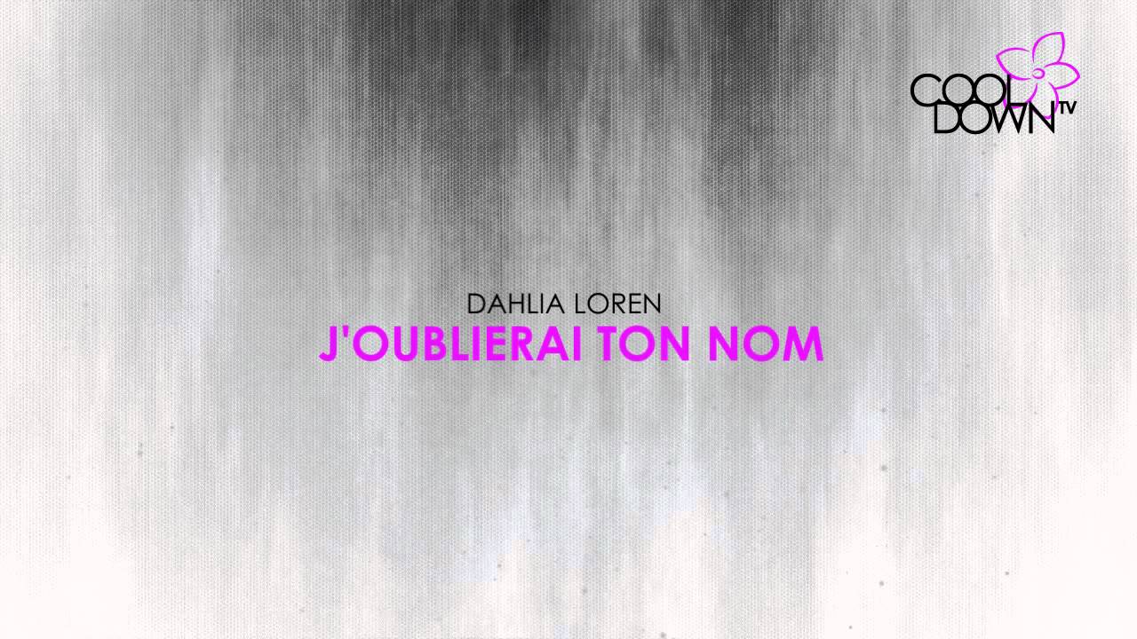 J'oublierai ton nom - Dahlia Loren (Lounge Tribute to Johnny Hallyday) / CooldownTV