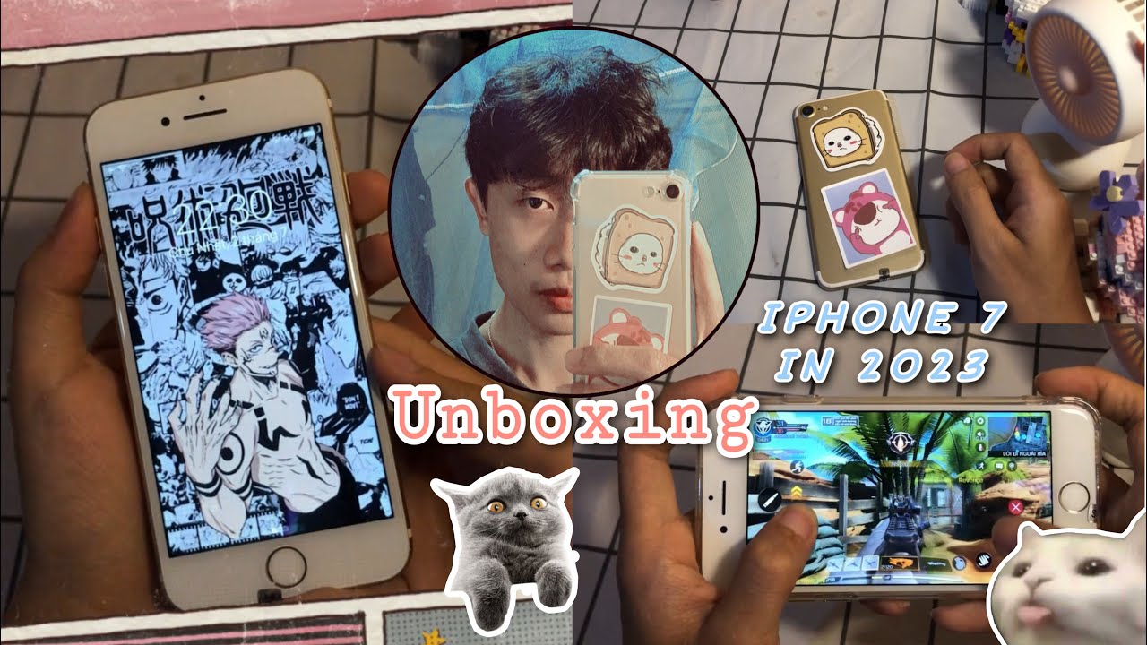 iPhone 7 in 2024 | aesthetic vlog ☁️ organizing my phone (camera + gaming)