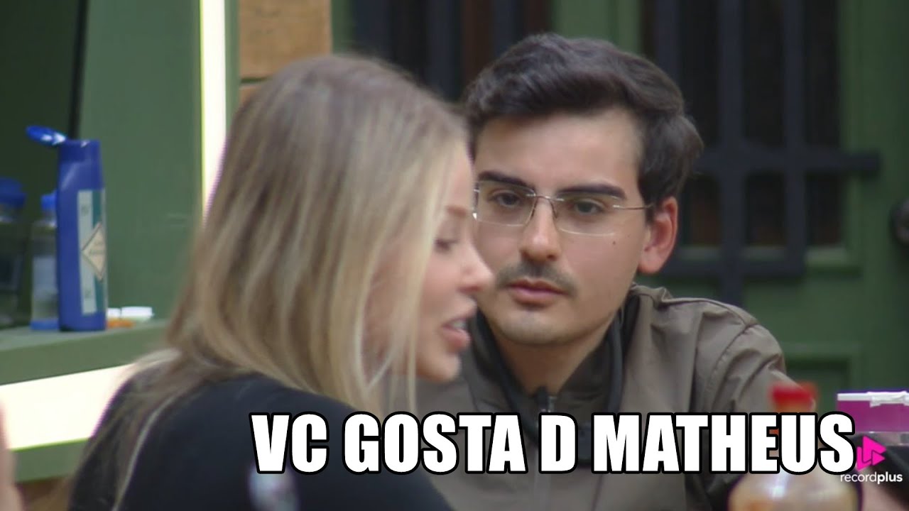 DUDU DIZ NA CARA DE SAORY QUE VAI COLOCA ELA NA ROÇA PQ ELA GOSTA DE MATHEUS