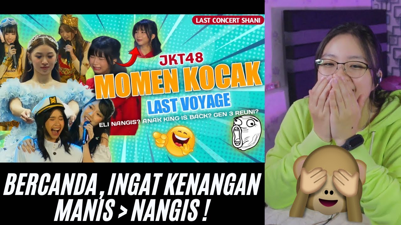 NOBAR YOK! MOMENT KOCAK DI LAST VOYAGE CI SHANI JKT48! #jkt48 #lastvoyage