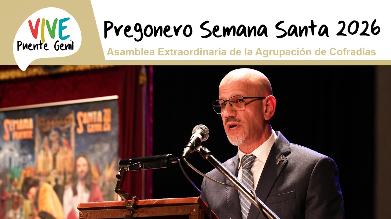 Pregonero de la Semana Santa Puente Genil 2026