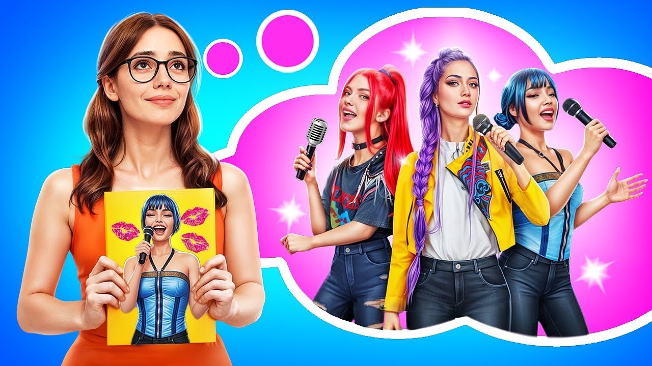 Zoey ist kein Dämon | Goldene Huntrix-Idol-Verwandlung | K-Pop-Dämonenjäger-Makeover