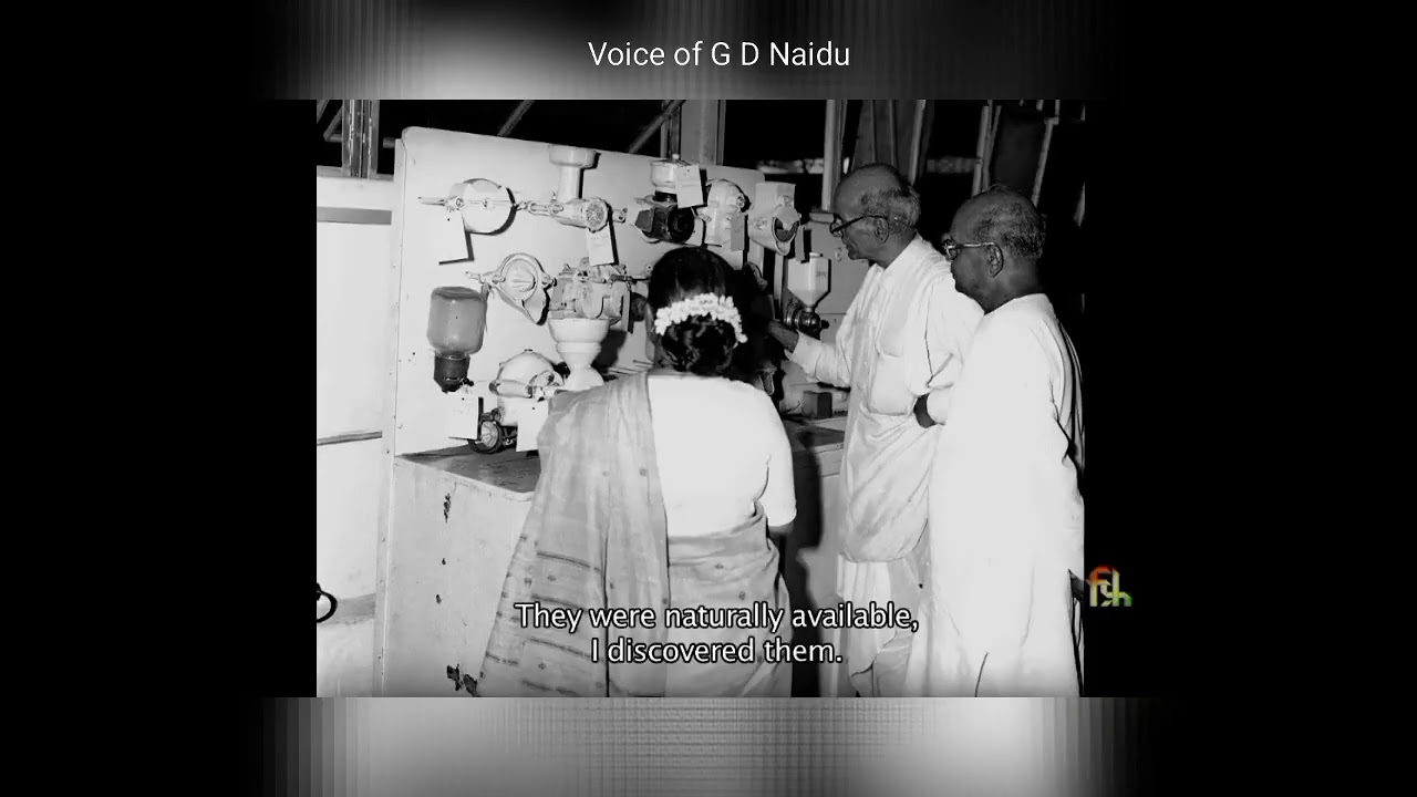 Voice of GD Naidu.. #invention. #coimbatore #nammakovai