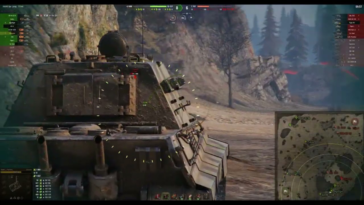 WoT - Skorpion (stíhač TierVIII) na Karélii -  Marek_z_Pardubic CZ
