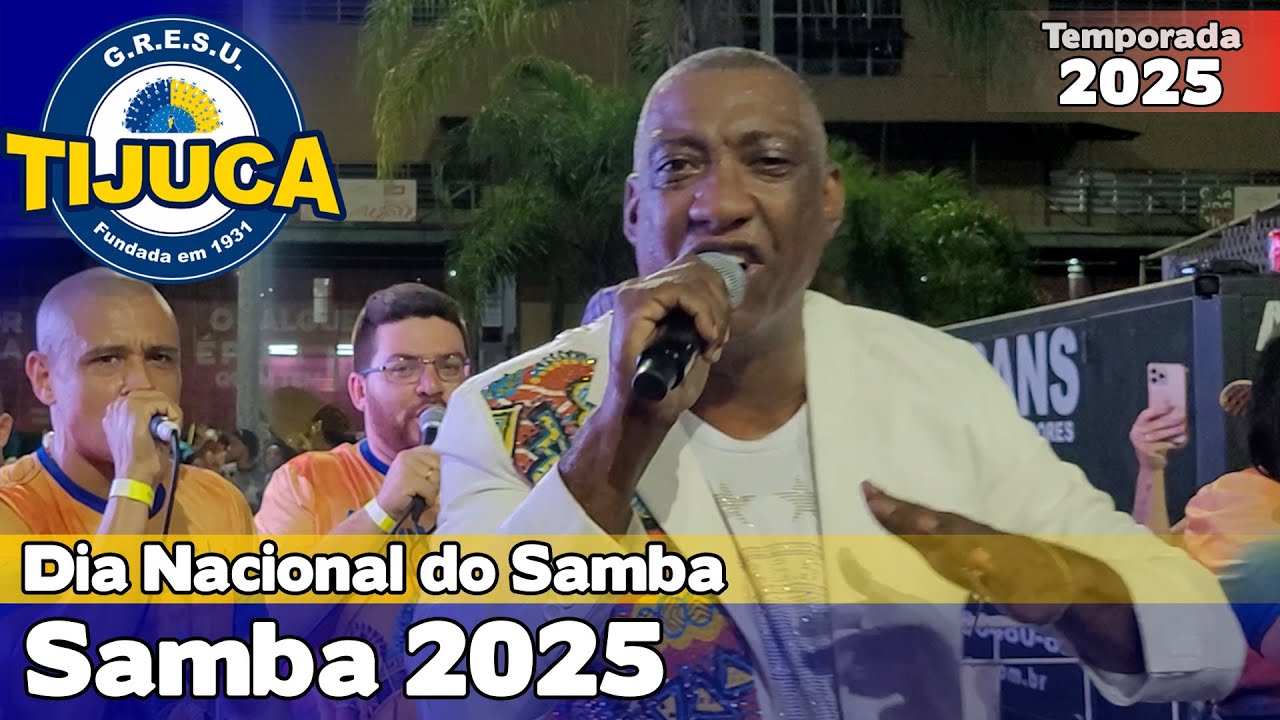 Unidos da Tijuca 2025 | Mini desfile no Dia Nacional do Samba 2024 - #DNS2024