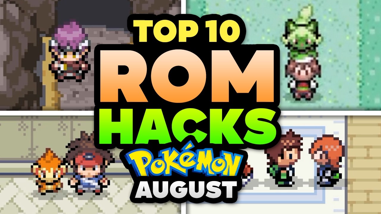 Топ-10 ЛУЧШИХ ROM-хаков Pokemon, в которые стоит поиграть в августе 2026 года