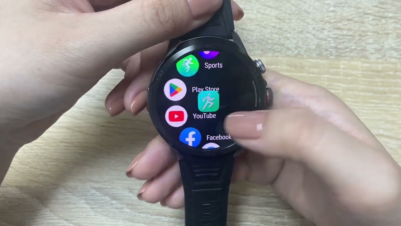 2024 New Upgrade H19 Smart Watch AMOLED Pull Out 180° 2MP Rotating Camera APP Download Smartwatch
