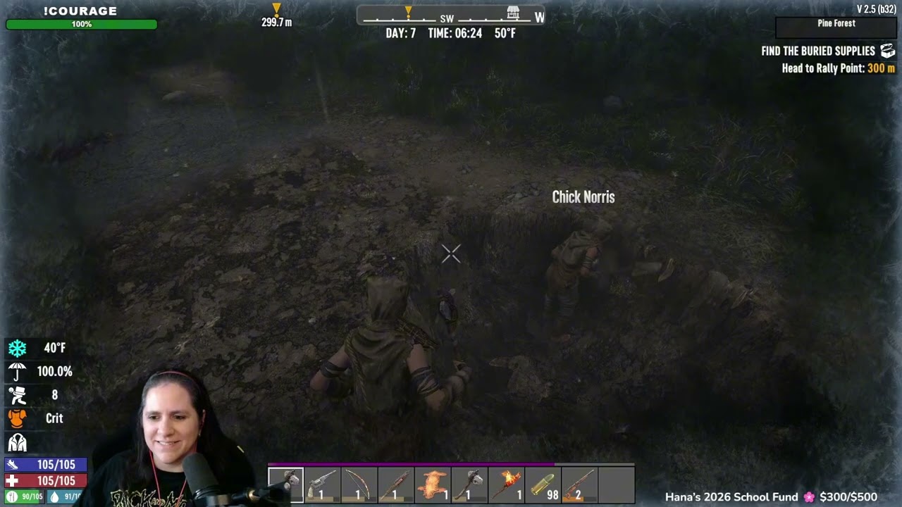 Our FIRST Blood Moon… and Chat Said We'd Die ☠️ | 7 Days to Die