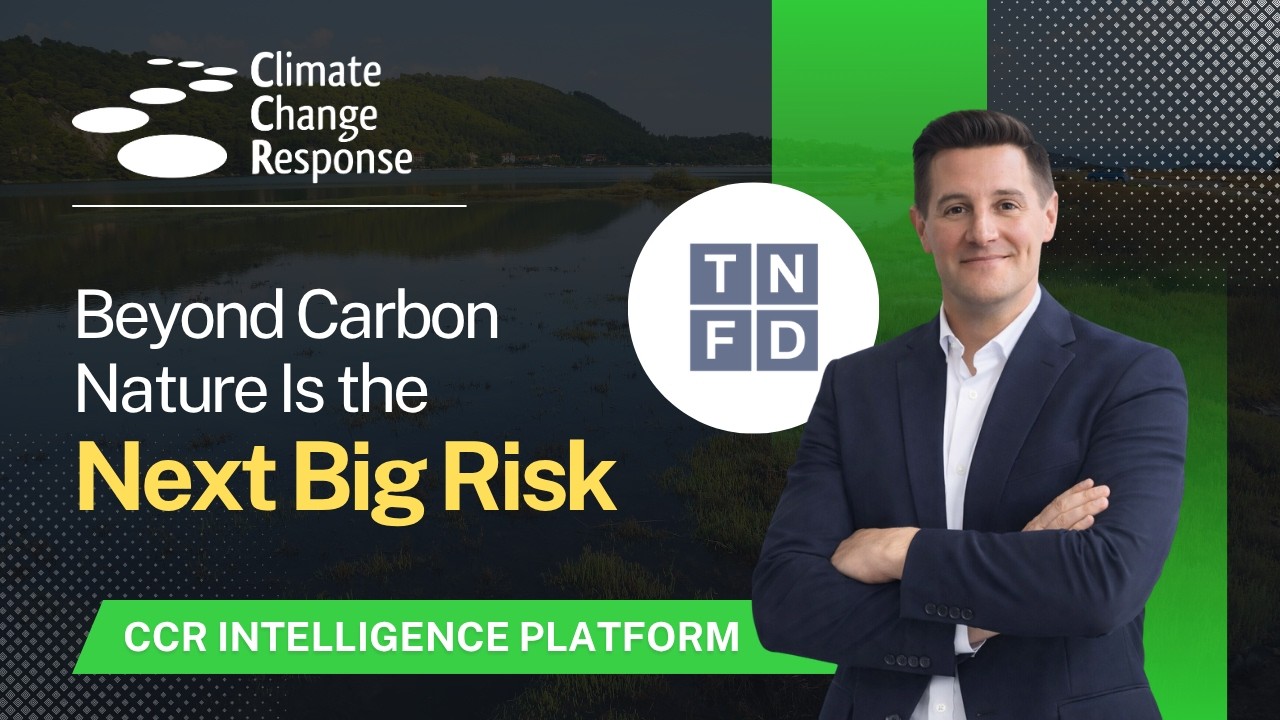 TNFD & Nature-Based Solutions | Driving Nature-Positive Action with CCR