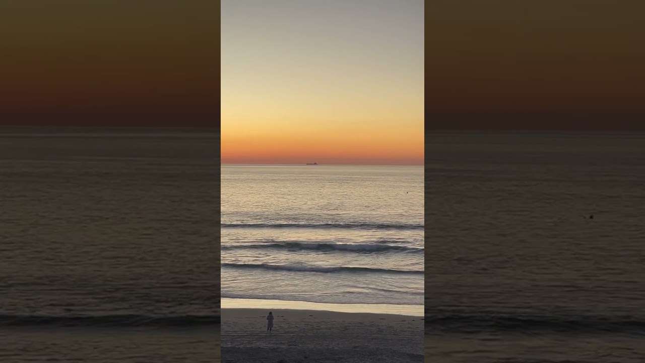 Stunning Sunset at San Diego Solana Beach 