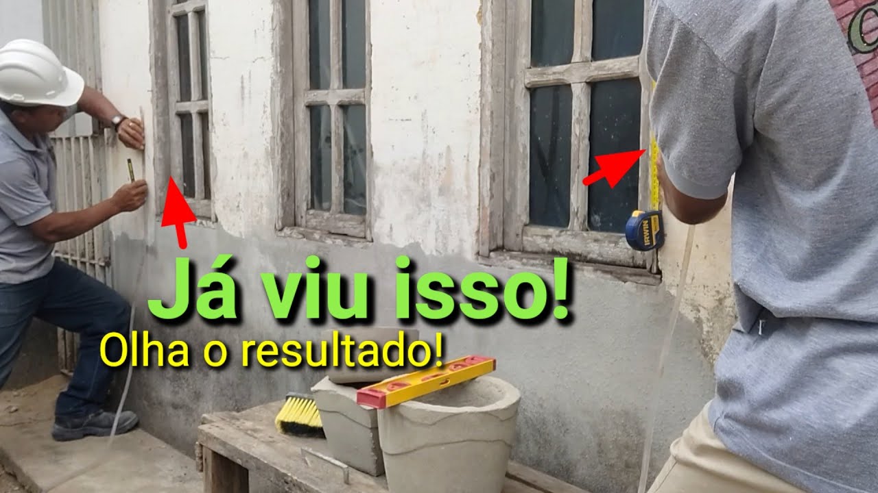 Trocar janela de madeira, já viu assim!