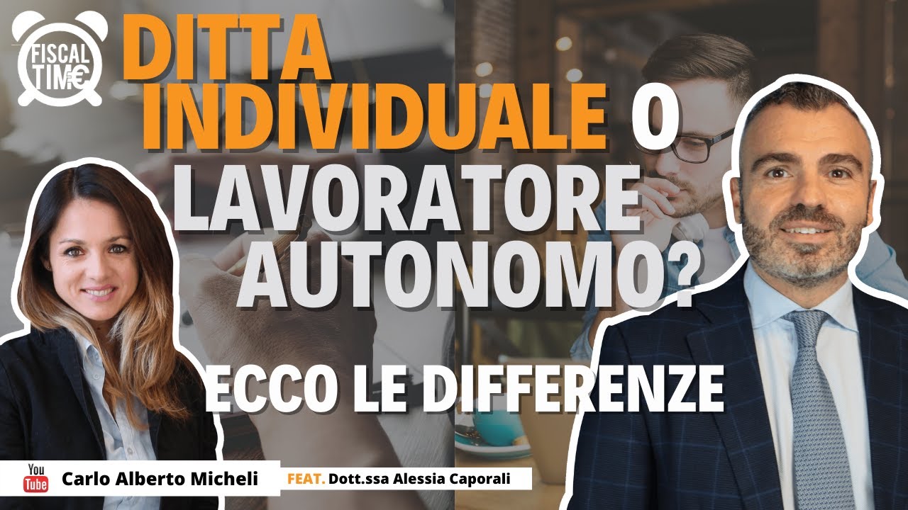 Ditta Individuale o Lavoratore Autonomo? Ecco Le Differenze