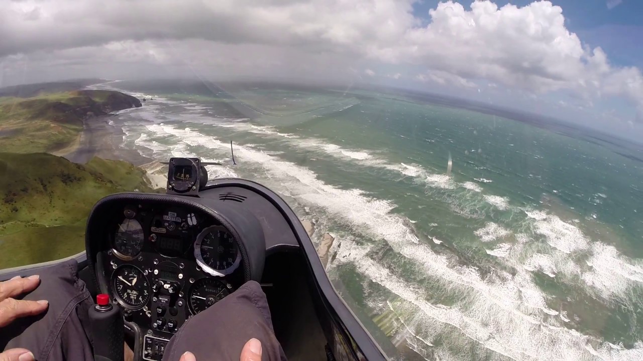 Coastal Gliding Fun - NZ West Coast